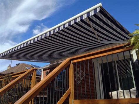 retractable permanent awnings fabric awnings  patio covers