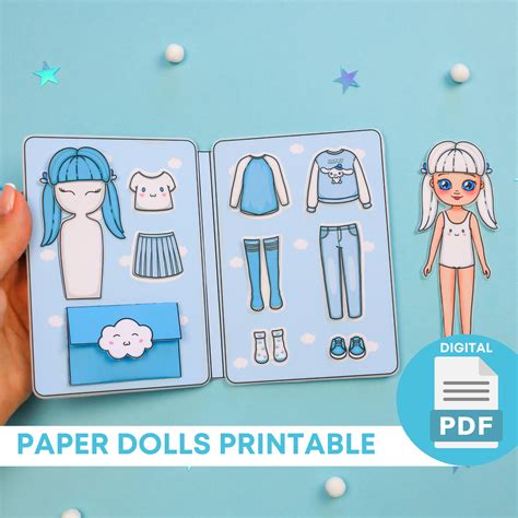 kate  paper doll printables