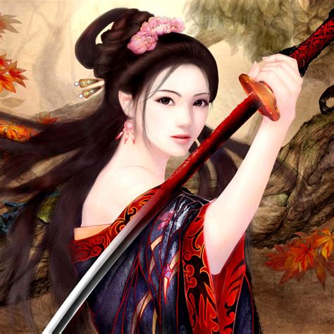 [45 ] Asian Female Warrior Wallpapers Wallpapersafari