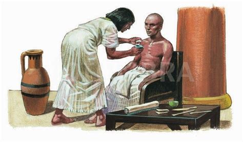 egyptian doctors use their healing methods in medicine life in