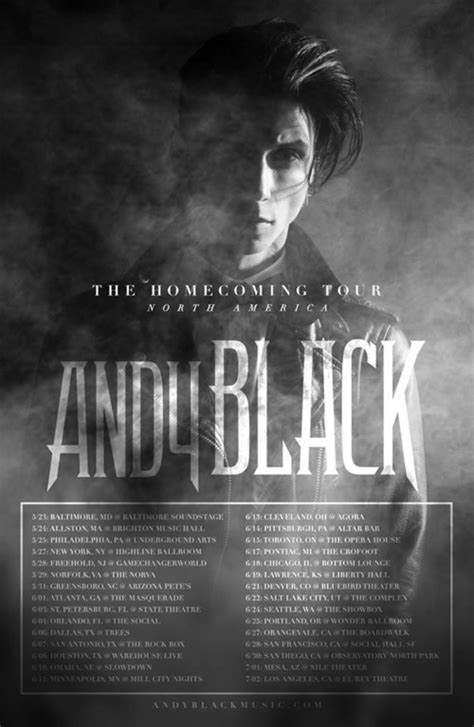 The Homecoming Tour Black Veil Brides Wiki Fandom Powered By Wikia