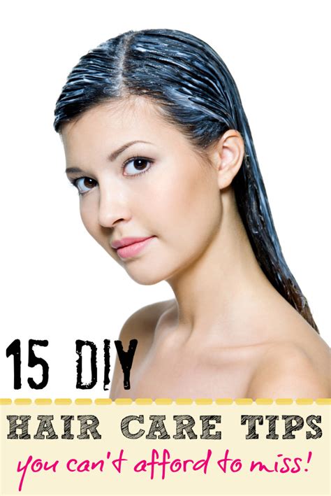 diy hair care tips  healthy  thick hair fashion daily