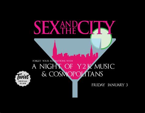 sex and the city cosmopolitan party twist social club american