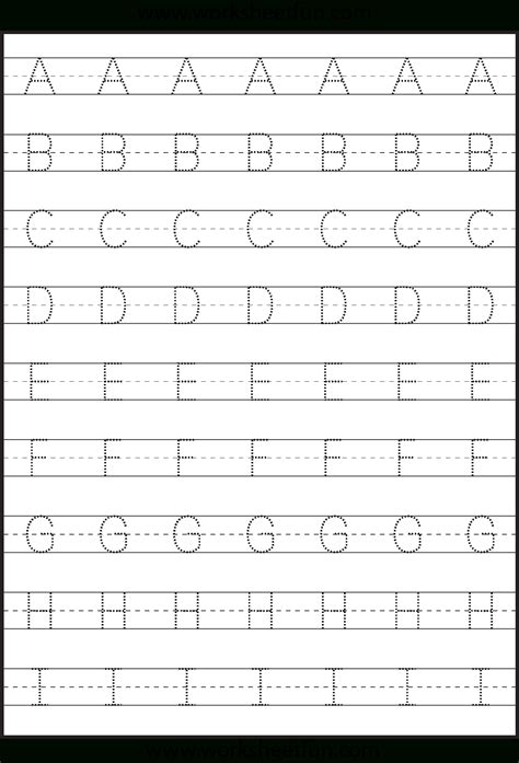 alphabet tracing dots alphabetworksheetsfreecom