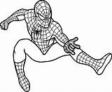 Spiderman Christmas Coloring Pages Color Getcolorings Print Printable Draw sketch template