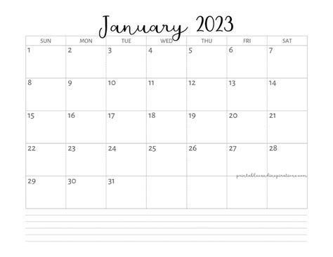 jan  calendar printable    calendar  update
