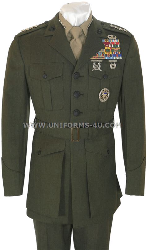 Usmc Male Officer Service Uniform A B And C