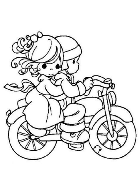 easy  print motorcycle coloring pages tulamama