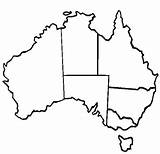 Australia Map Coloring Pages Kids Outline Continents Drawing Blank States Continent Color Clipart Draw Australian Its Japan Thecolor Sketch Usa sketch template