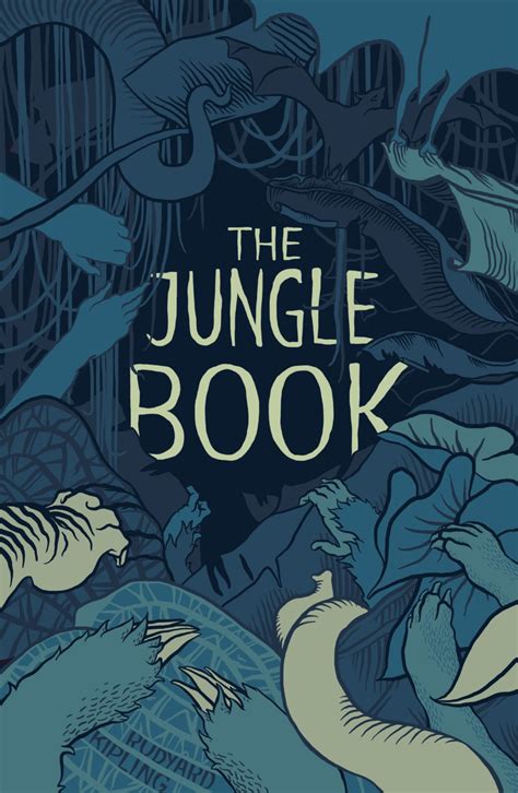 cover illustration  jungle book book cover illustration jungle