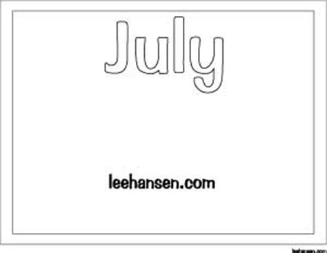july printable coloring activity sheet