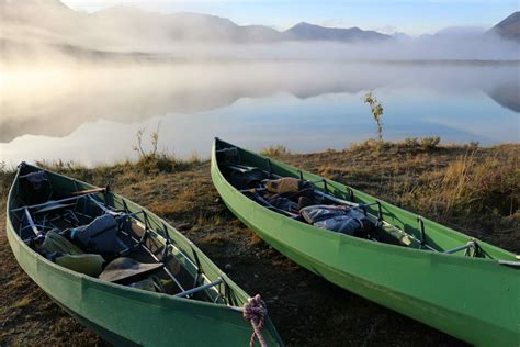 sheenjek river canoe arctic wild