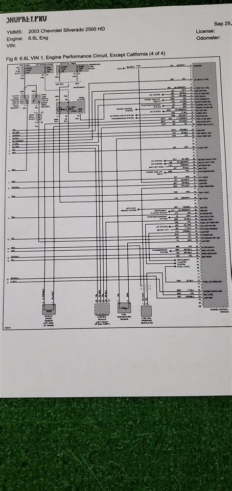 complete wiring harness diagram    silverado  hd  duramax