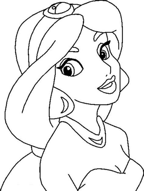 beautiful jasmine  pencil drawing coloring page  print  coloring pages
