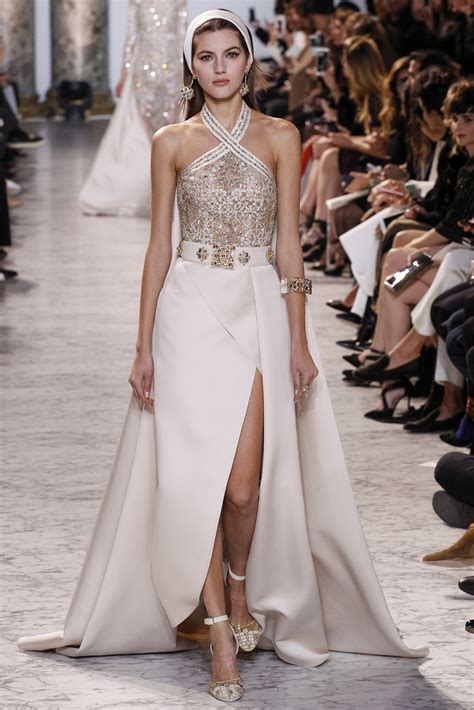 runway elie saab spring  haute couture paris cool chic style fashion