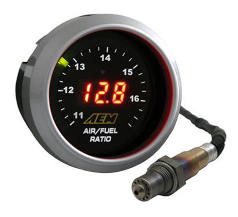 aem digital wideband air fuel ratio gauge justins performance center