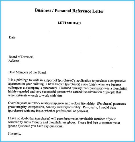 perfect business reference letter examples tips