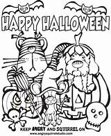 Trick Coloring Treat Pages Halloween Clipart Library Popular sketch template