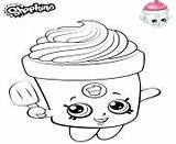 Shopkins Coloring Pages Freda Frosting Printable Print Cute sketch template