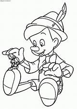 Pinocchio Pinocho Pinokio Kolorowanki Stampare Grillo Pepito Amigo sketch template