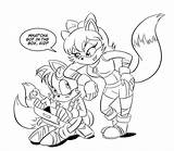 Sonic Tails Coloring Pages Boom Fiona Nine Fox Chauvels Color Style Classic Dark Printable Hedgehog Deviantart Lost Ages Library Print sketch template