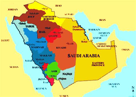 map  saudi arabia travelsmapscom