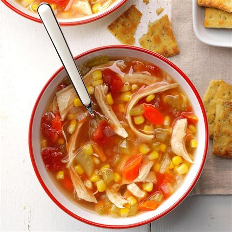chicken vegetable soup recipe