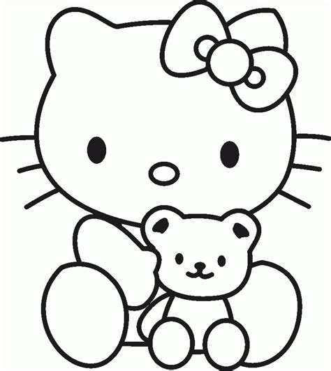 kitty coloring pages  wum