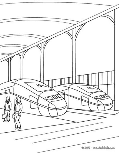 train station scene coloring pages hellokidscom