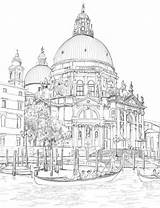 Coloring Pages Adults Venice Book Italy Colouring Books Mandala Coloriage Adult Choose Board Issuu Color sketch template