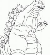 Coloring Godzilla Pages Printable Easy Cartoon Color Kids King Preschoolers Da Getdrawings Print Monster Colorare Online Vs Kong Monsters Everfreecoloring sketch template