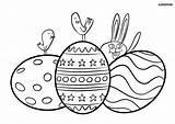 Ostern Malvorlagen Oster Easter Osterei Muster Eggs Kinderbilder Ostereier Malvorlage Hase Ganzes Chicks sketch template