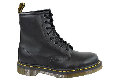 dr martens  black nappa fashion lace  comfortable unisex boots brand house direct