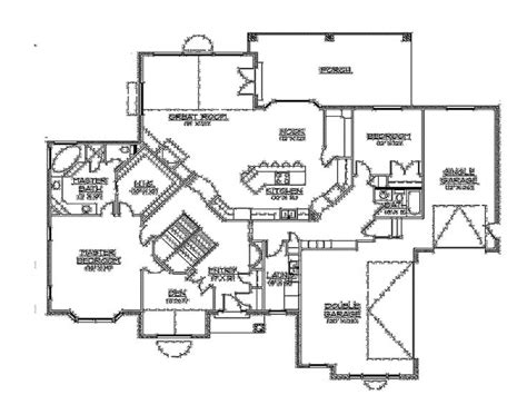 rambler floor plans walkout basement  builderhouseplans httplanewstalkcomrambler floor