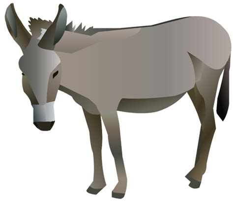 donkey clip art vector donkey graphics clipart  image clipartix