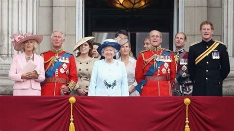 trooping the colour celebrates queen s official birthday bbc news