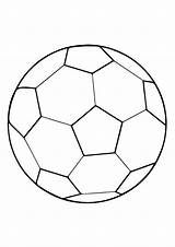 Colorear Bola Soccer Balon Futebol Balones Desenho Fútbol Colouring Jogadores Mostra Páginas sketch template