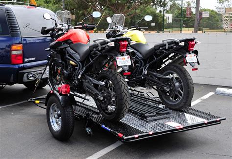motorcycle trailer  motorcycle