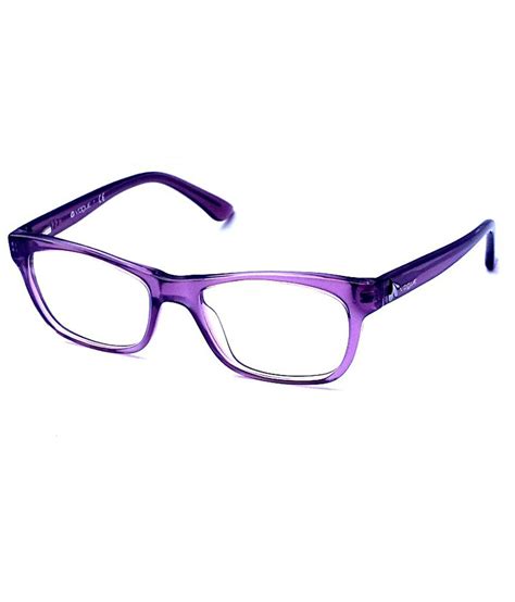 Vogue Designer Light Purple Rectangle Women Eyeglasses