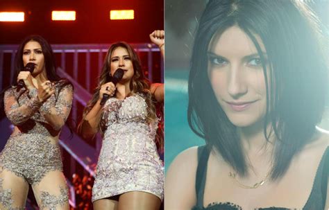 laura pausini vai gravar clipe com simone e simaria no brasil viver