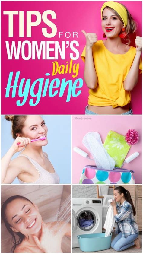 tips for women s daily hygiene with images daily