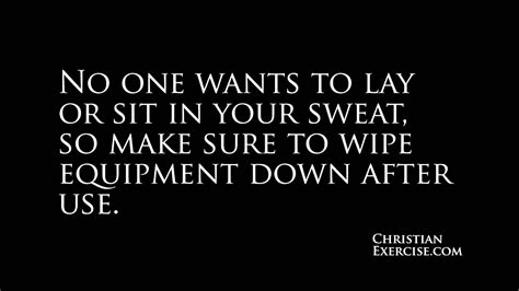 Gym Etiquette Tip 2 Wipe Down The Equipment After Use