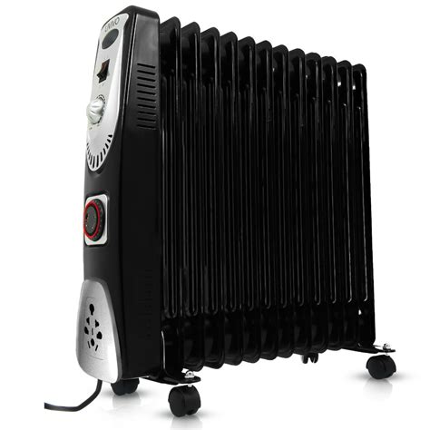 kw  fin electric portable oil filled radiator heater