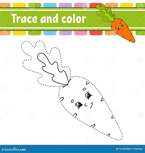 trace  color coloring page  kids handwriting practice
