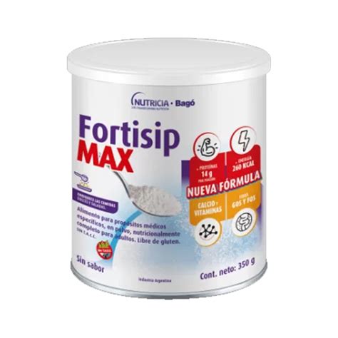 fortisip max suplemento nutricional sabor neutro farmacia zentner