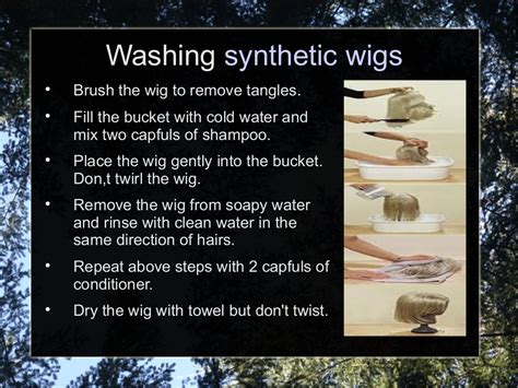 wash  synthetic wig    infos