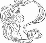 Pages Coloring Pascal Tangled Rapunzel Rider Getdrawings sketch template