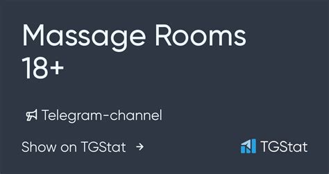 telegram channel massage rooms  atmassagerooms tgstat