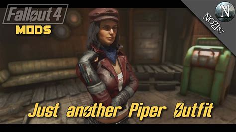 Fallout 4 Mod Showcase Just Another Piper Outfit By