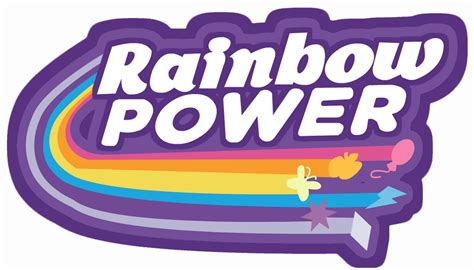 rainbow power logo  jakeneutron  deviantart